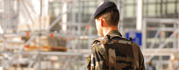 militaire français